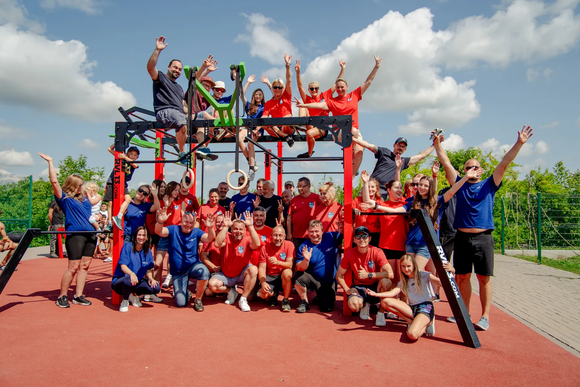 Dolní Domaslavice - Otevření nového hřiště