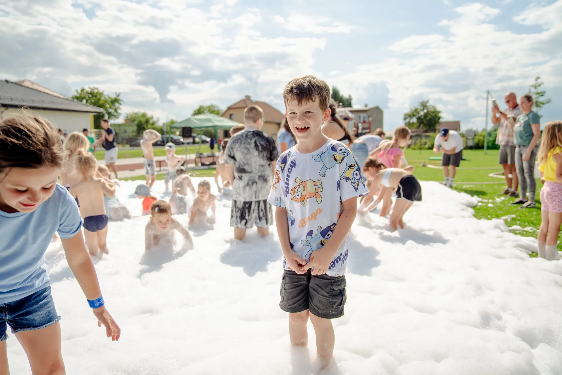 Dolní Domaslavice - Otevření nového hřiště gallery 11