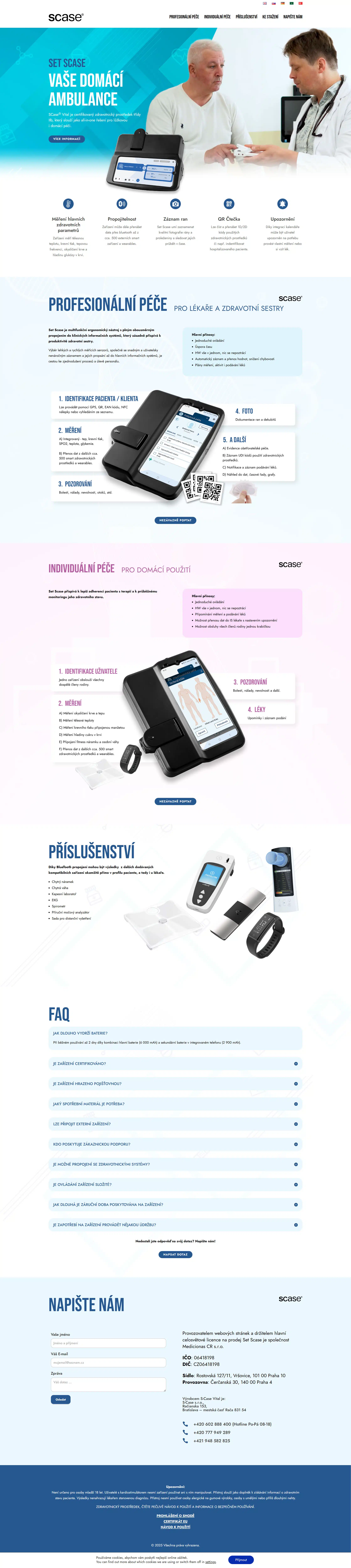 SCase – Přenosná diagnostická stanice